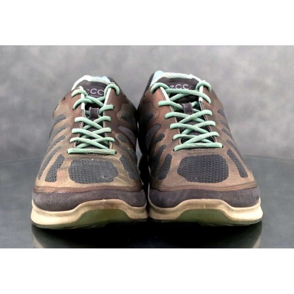 ECCO Biom Performance $130 Women's Trainers Shoes Size EU 39 US 8-8.5 Gray Green - Picture 3 of 10